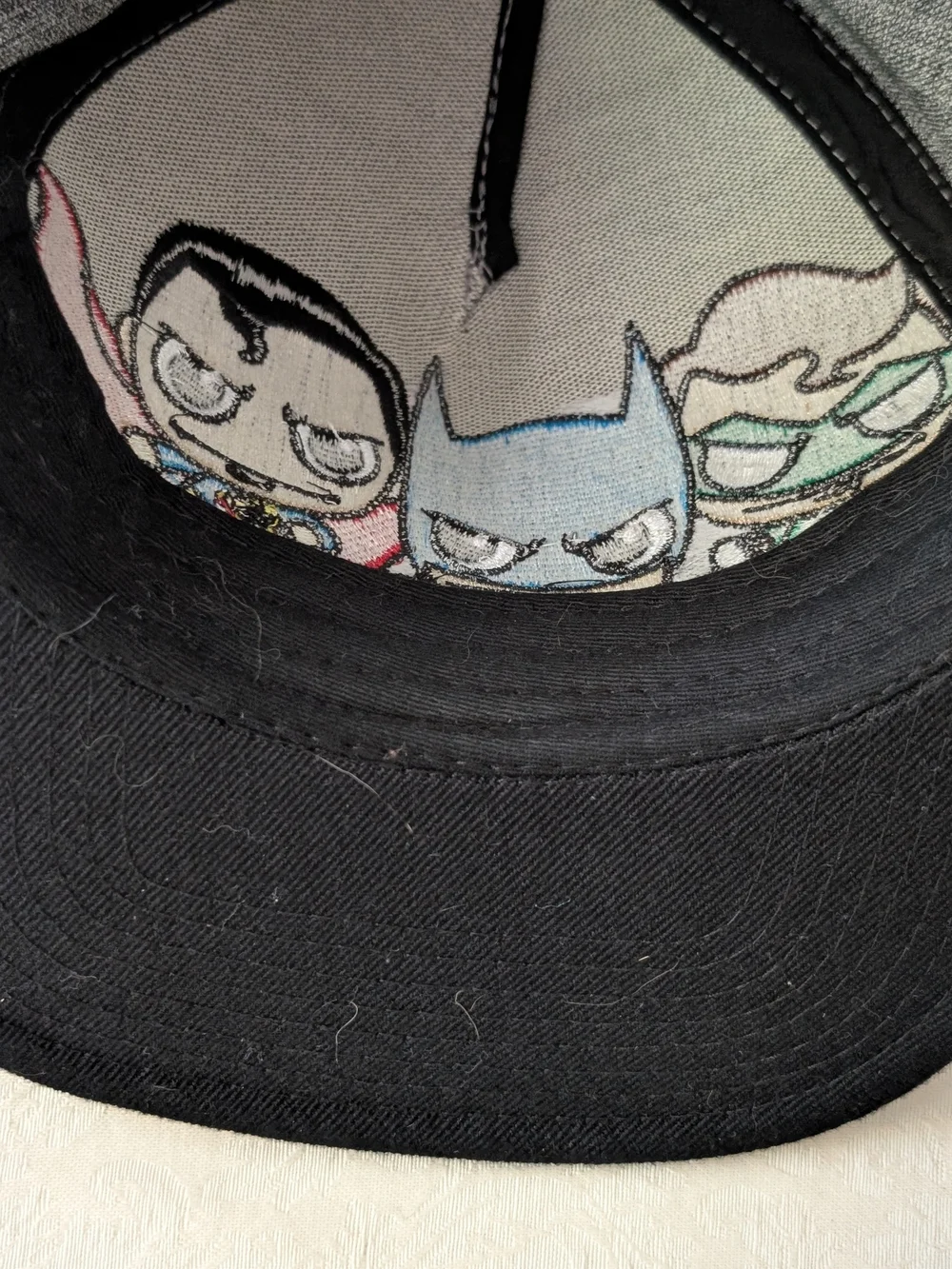 Bioworld Merch DC Comics Originals Heroes Snapback Hat Batman Superman GL